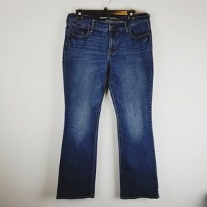 old Navy original mid rise jeans denim 10 short